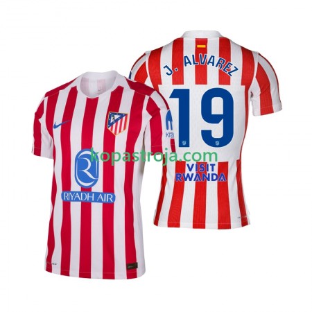 Billiga Fotbollströjor Atlético Madrid Julian Alvarez 19 Hemma tröja 2025/26 Kortärmad